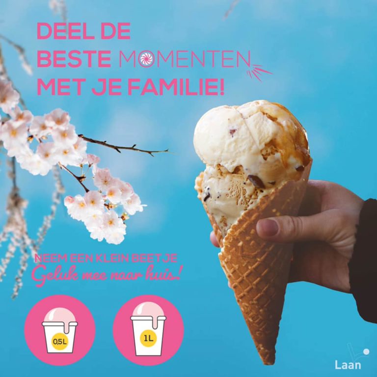 Bestel nu jouw halve liter of hele liter ijs!
