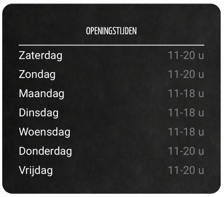 Openingstijden van Sneek veranderen!
